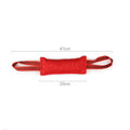 Red Durable Dog Training Bite Stick Tug Dogs Toy Bite Dog Interactive Pet Dog Chew Toys