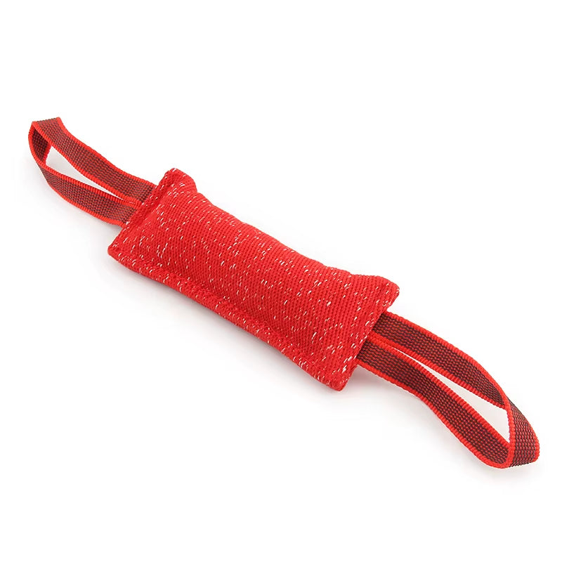Red Durable Dog Training Bite Stick Tug Dogs Toy Bite Dog Interactive Pet Dog Chew Toys