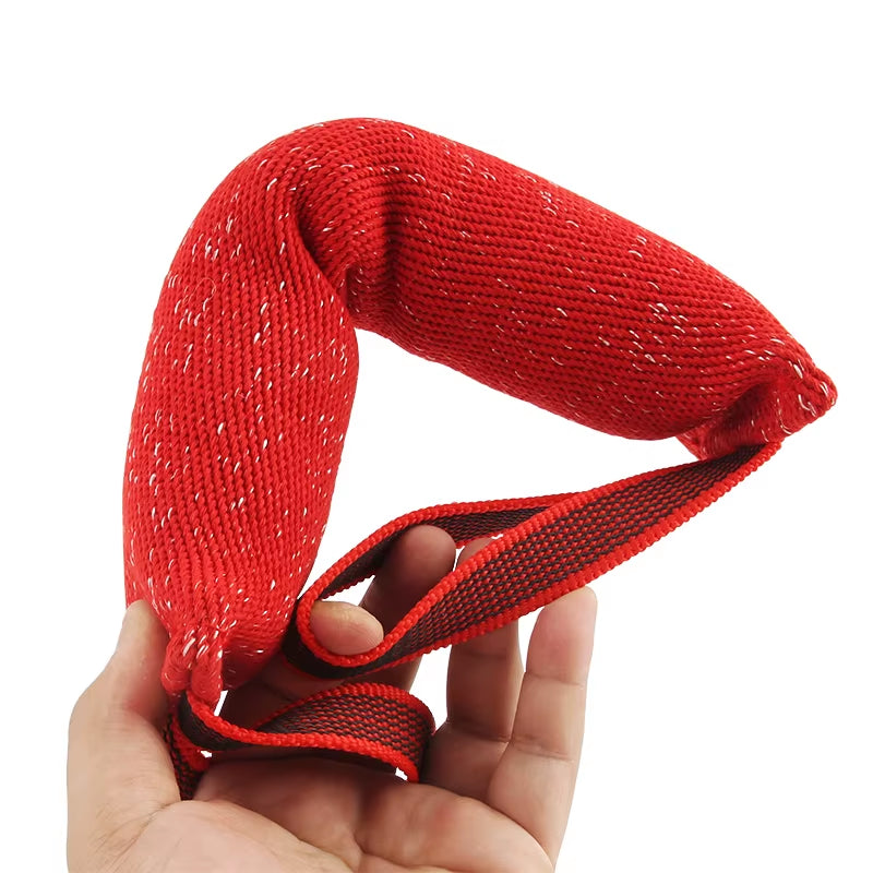 Red Durable Dog Training Bite Stick Tug Dogs Toy Bite Dog Interactive Pet Dog Chew Toys