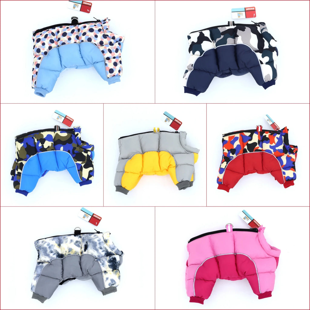 Winter Pet Dog Clothes Super Warm Jacket Thicker Cotton Coat Waterproof Small Dogs Pets Clothing for French Bulldog Puppy