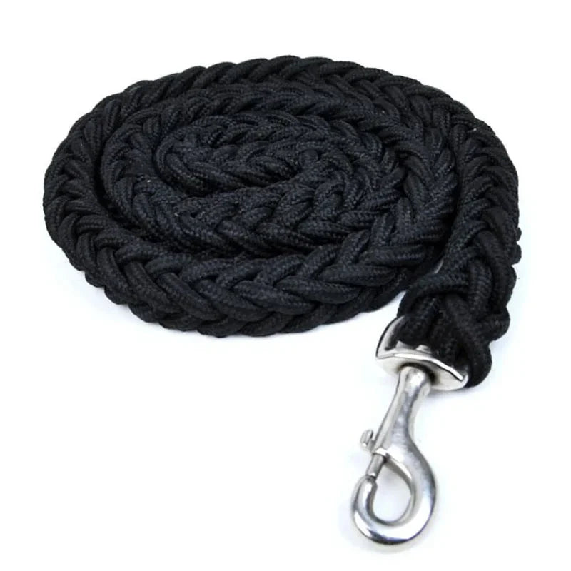 130Cm L/XL Super Strong Coarse Nylon Dog Leash Army Green Canvas Double Row Adjustable Dog Collar for Medium Large Dogs
