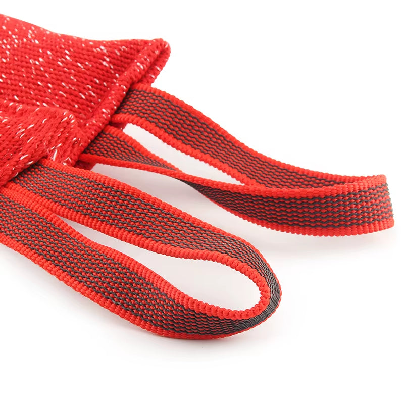 Red Durable Dog Training Bite Stick Tug Dogs Toy Bite Dog Interactive Pet Dog Chew Toys